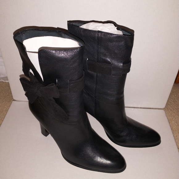 Charles by Charles David Booties Black sz 10m NIB - Picture 6 of 8